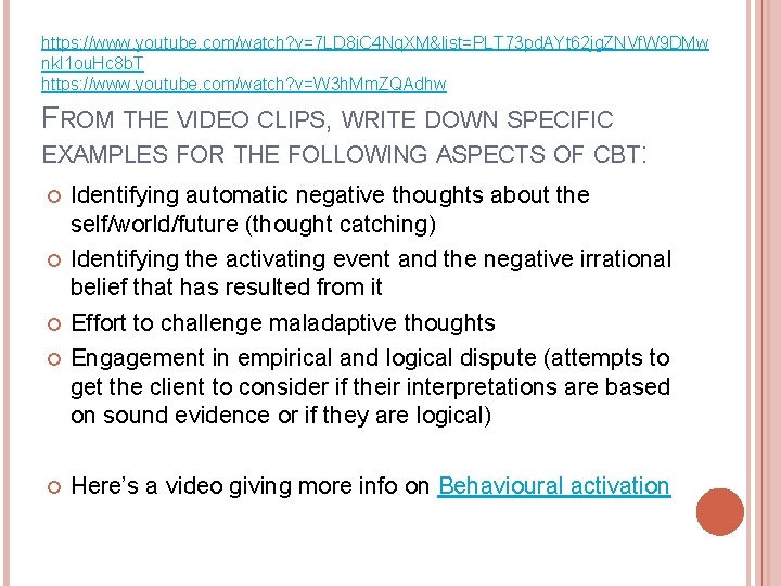 https: //www. youtube. com/watch? v=7 LD 8 i. C 4 Nq. XM&list=PLT 73 pd.