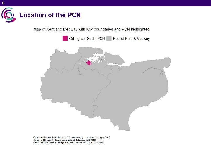 6 Location of the PCN 