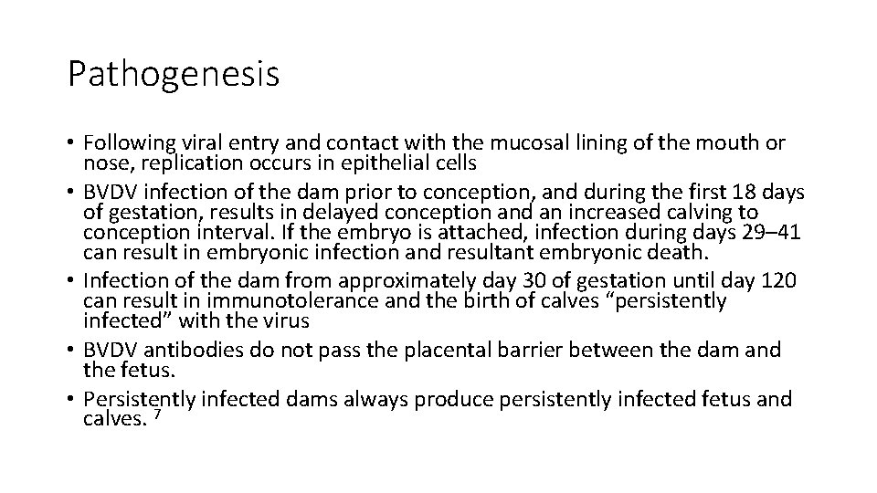 Pathogenesis • Following viral entry and contact with the mucosal lining of the mouth
