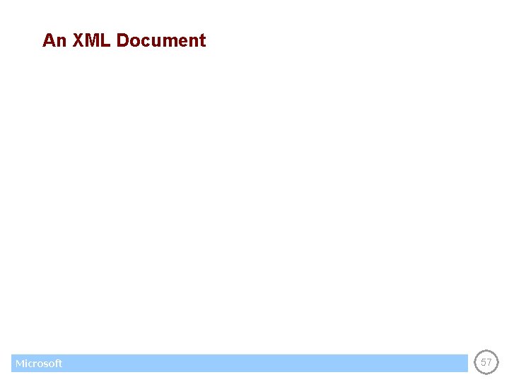 An XML Document Microsoft 57 