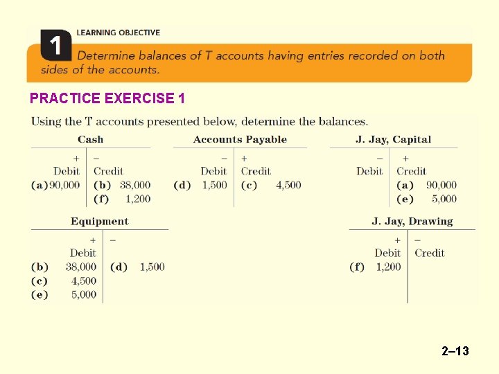 PRACTICE EXERCISE 1 2– 13 