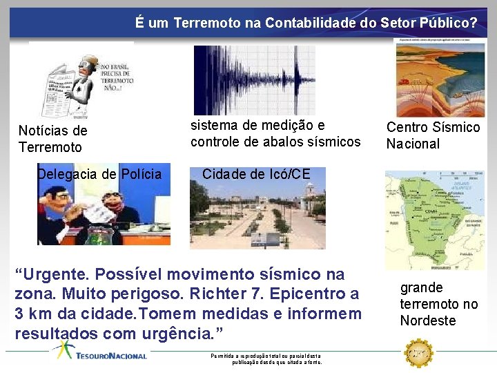 É um Terremoto na Contabilidade do Setor Público? Notícias de Terremoto Delegacia de Polícia