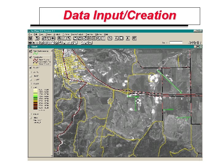 Data Input/Creation 