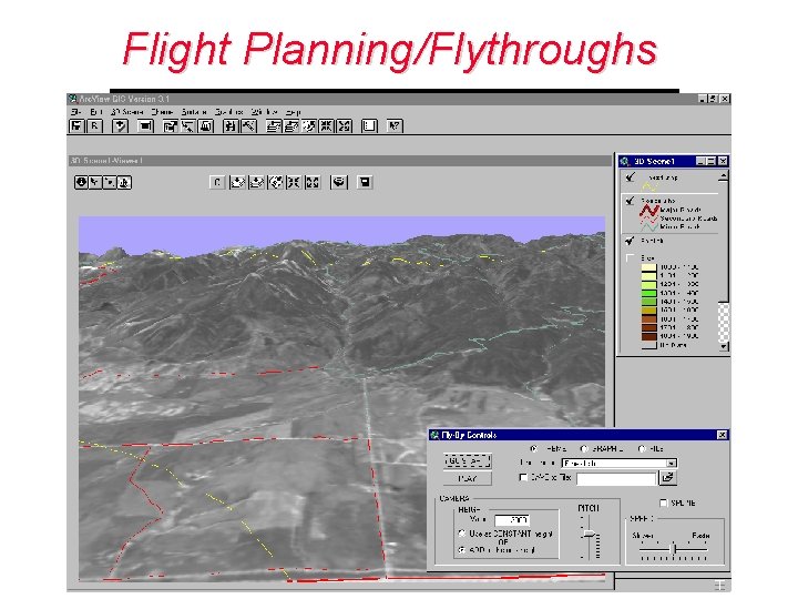 Flight Planning/Flythroughs 