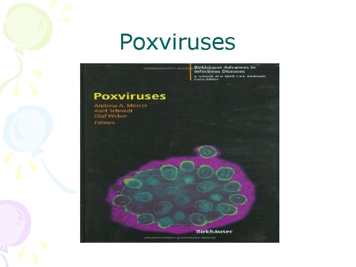 Poxviruses 