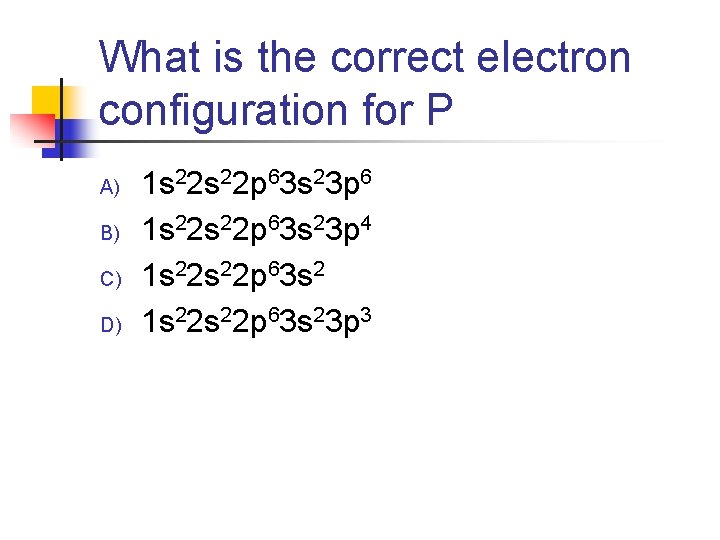 Dot Structures Which sublevel consists of 5 orbitals