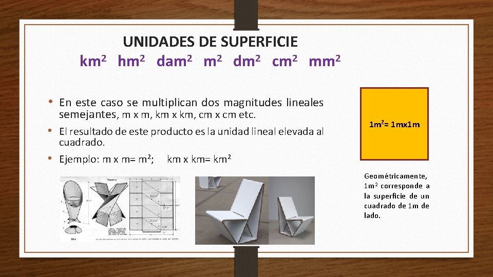 km 2 UNIDADES DE SUPERFICIE hm 2 dam 2 dm 2 cm 2 mm