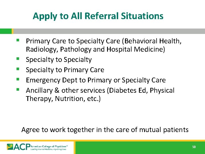 Apply to All Referral Situations § Primary Care to Specialty Care (Behavioral Health, § Apply to All Referral Situations § Primary Care to Specialty Care (Behavioral Health, §