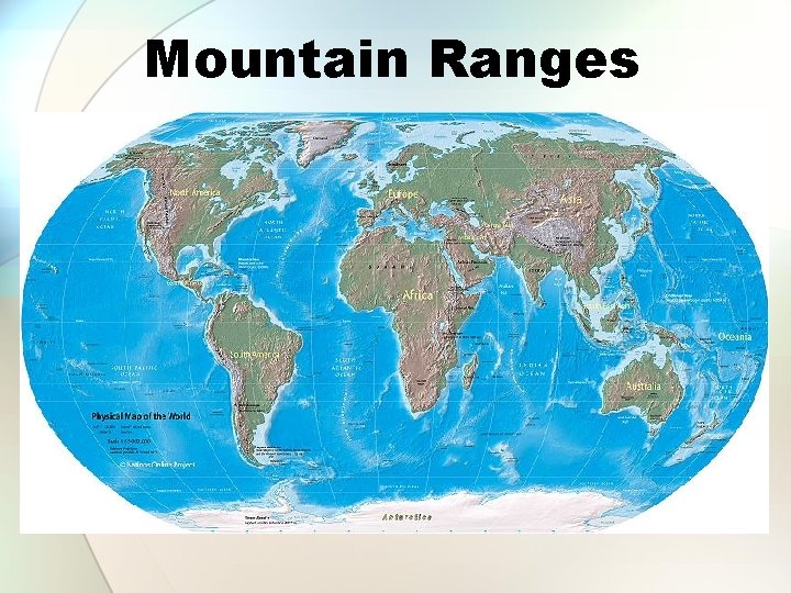 Mountain Ranges 