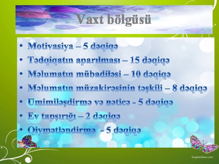 Vaxt bölgüsü 