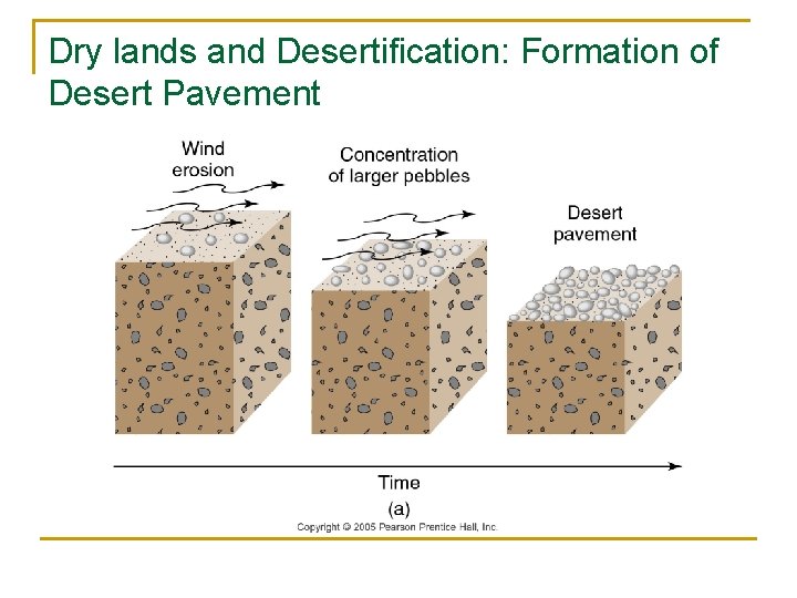 Dry lands and Desertification: Formation of Desert Pavement 