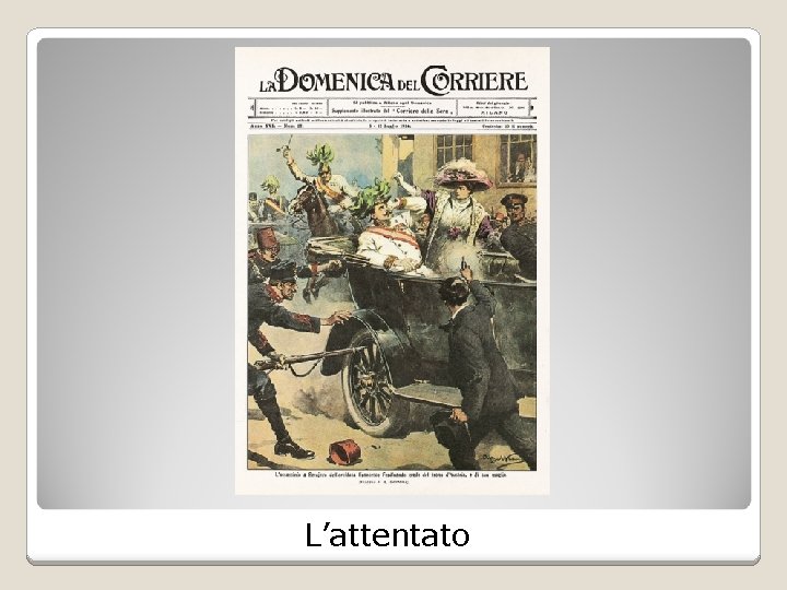 L’attentato 