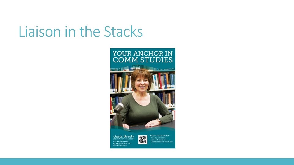 Liaison in the Stacks 