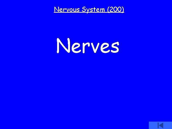 Nervous System (200) Nerves 