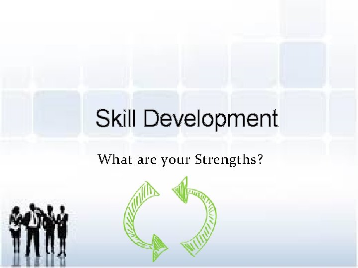 Skill Development What are your Strengths? 