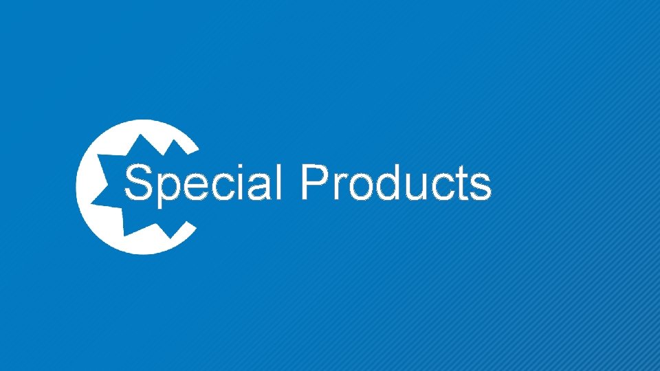 Special Products 