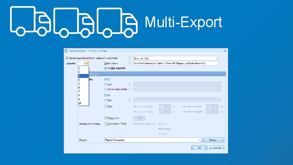 Multi-Export 