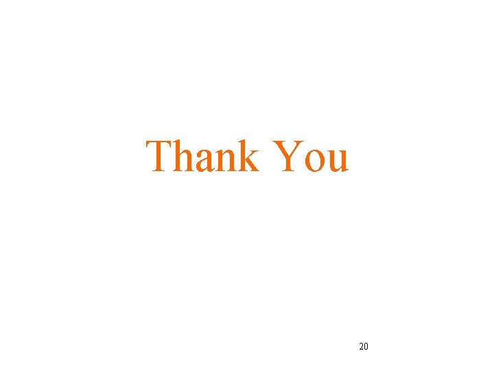 Thank You 20 