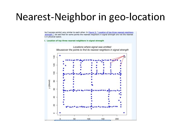 Nearest-Neighbor in geo-location 