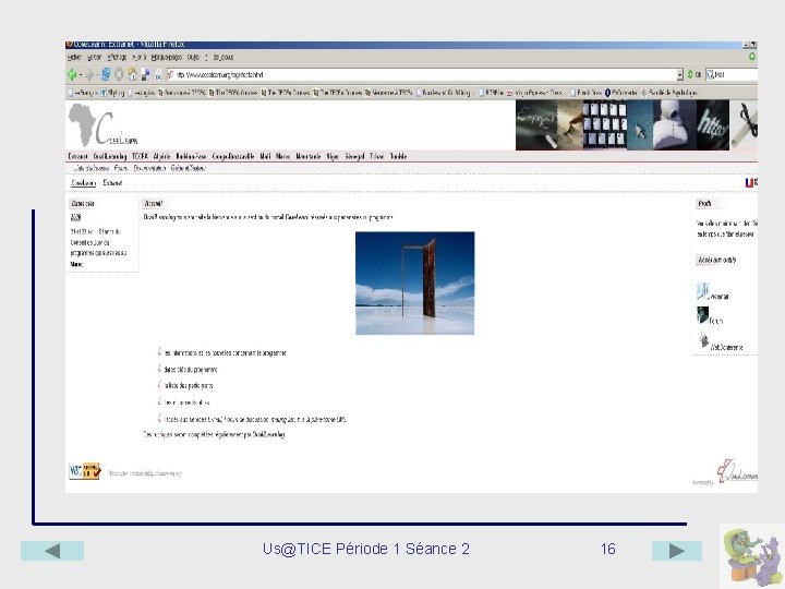 Us@TICE Période 1 Séance 2 16 