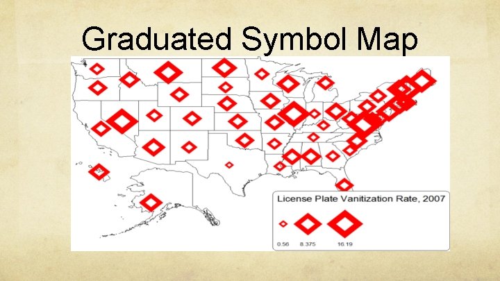Graduated Symbol Map 