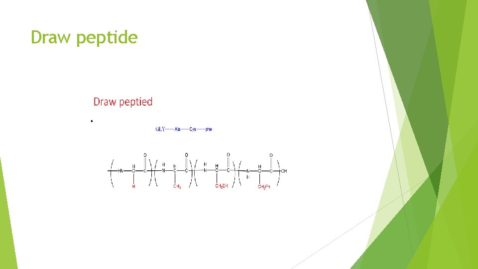 Draw peptide 