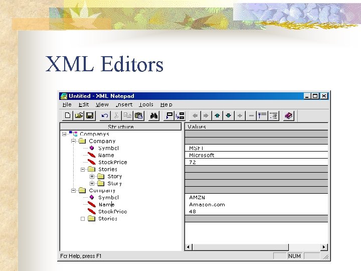 XML Editors 
