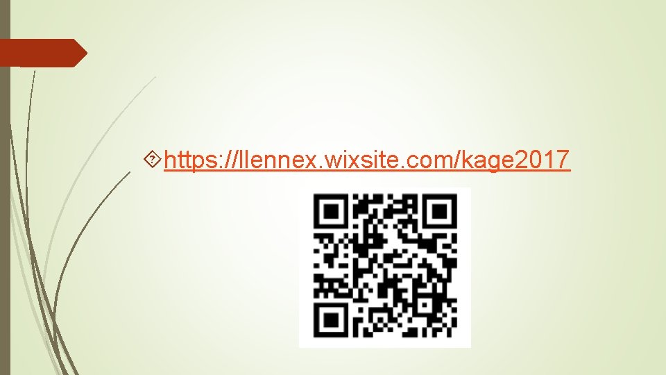  https: //llennex. wixsite. com/kage 2017 