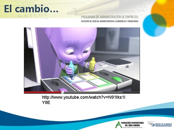 El cambio… http: //www. youtube. com/watch? v=N 91 tks 1 l Y 8 E