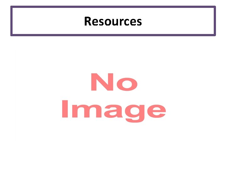 Resources 