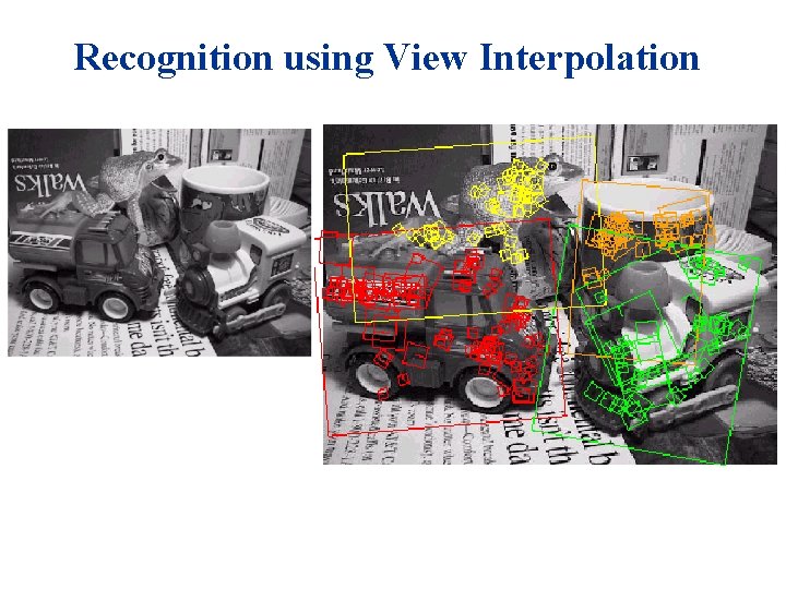 Recognition using View Interpolation 