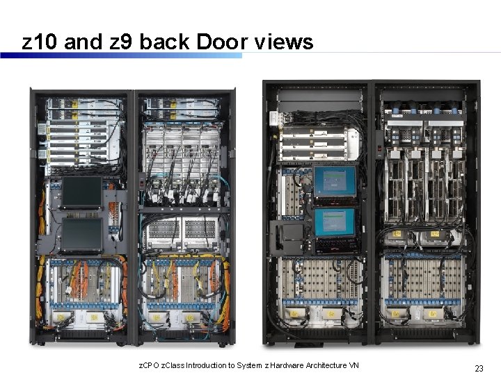 z 10 and z 9 back Door views z. CPO z. Class Introduction to