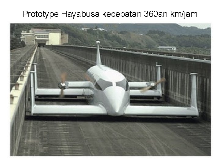 Prototype Hayabusa kecepatan 360 an km/jam 