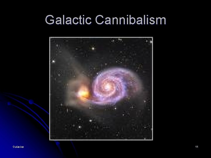 Galactic Cannibalism Galaxies 11 Galactic Cannibalism Galaxies 11