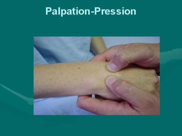 Palpation-Pression 