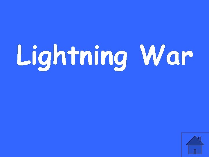 Lightning War 