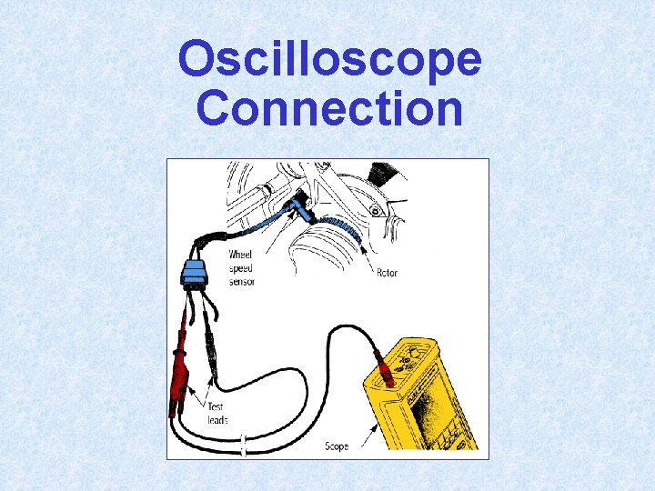 Oscilloscope Connection 