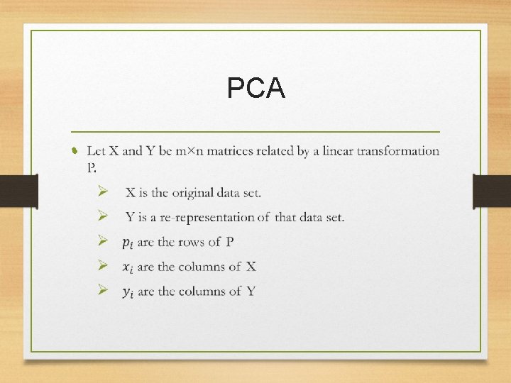 PCA • 