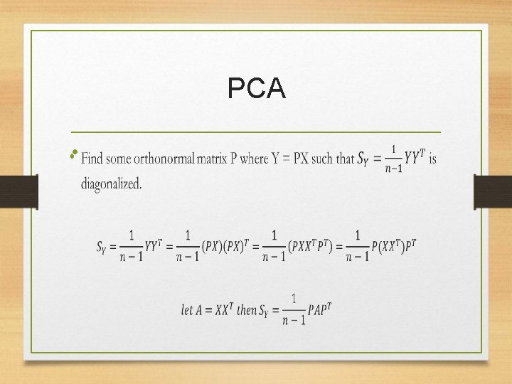 PCA • 