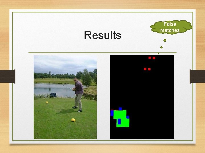 Results False matches 