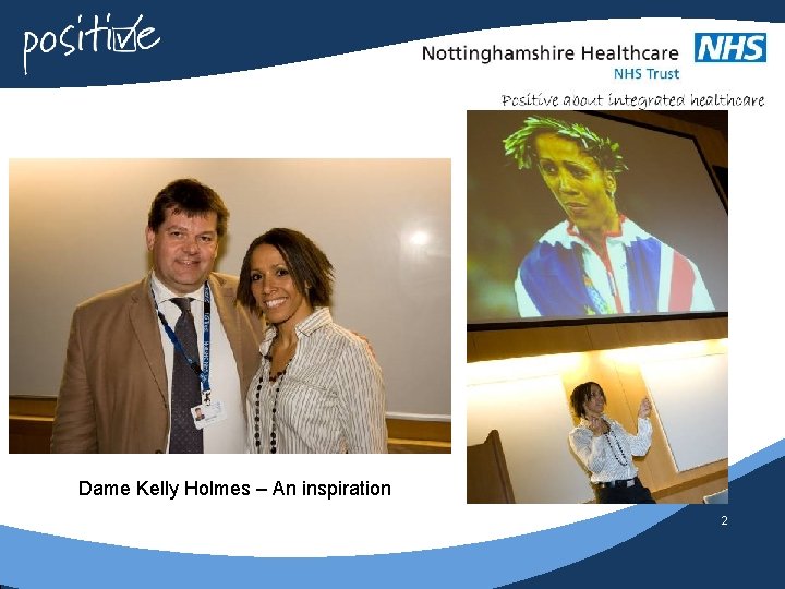 Dame Kelly Holmes – An inspiration 2 