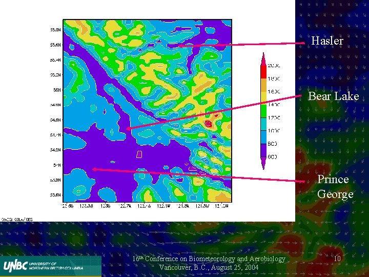 Hasler Bear Lake Prince George 16 th Conference on Biometeorology and Aerobiology Vancouver, B.