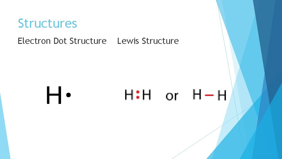 Structures Electron Dot Structure Lewis Structure Structures Electron Dot Structure Lewis Structure