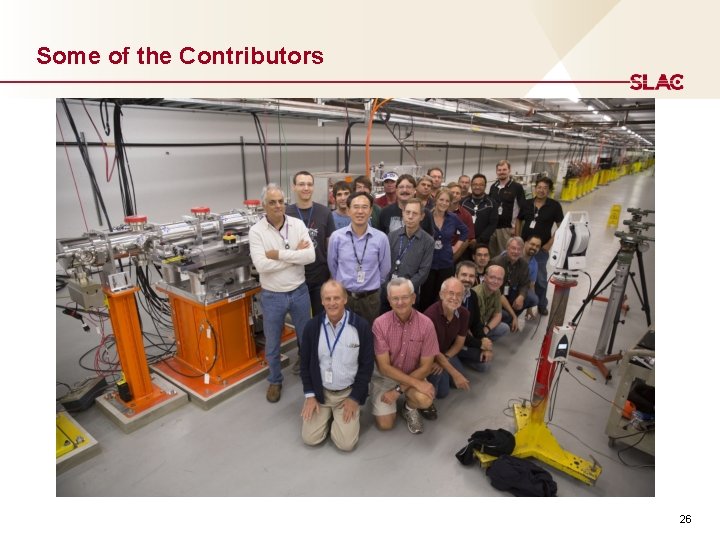 Some of the Contributors 26 