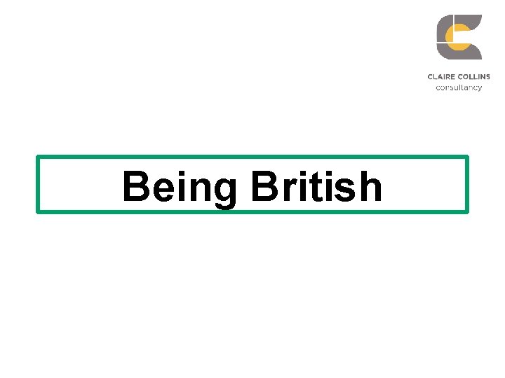 Being British 