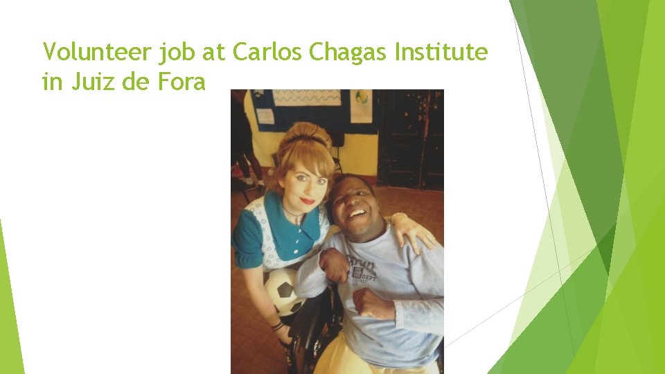 Volunteer job at Carlos Chagas Institute in Juiz de Fora 