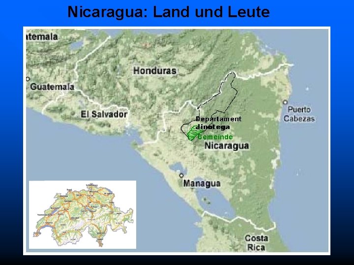 Nicaragua: Land und Leute 