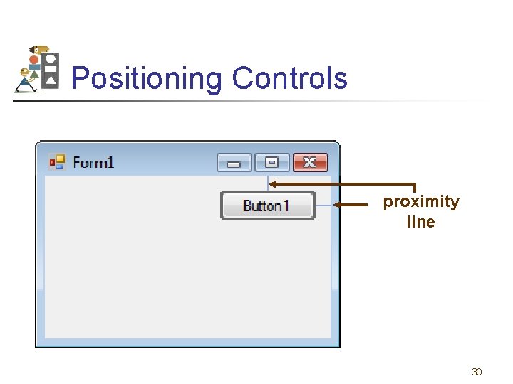 Positioning Controls proximity line 30 