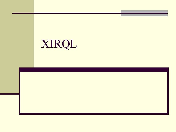 XIRQL 