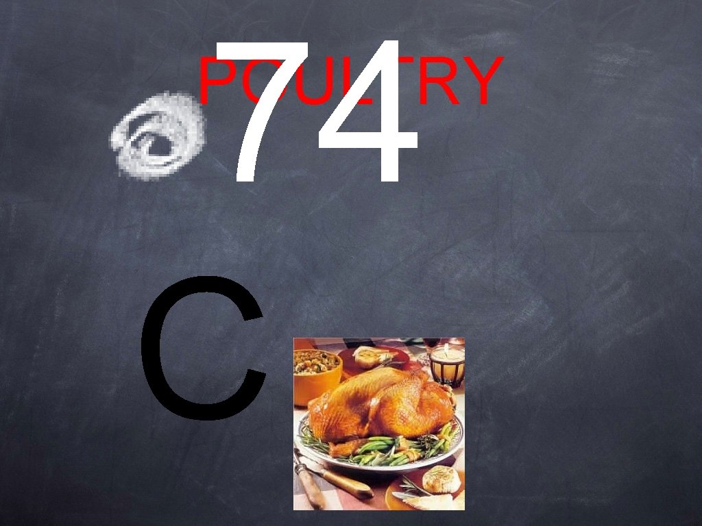 74 C POULTRY 74 C POULTRY